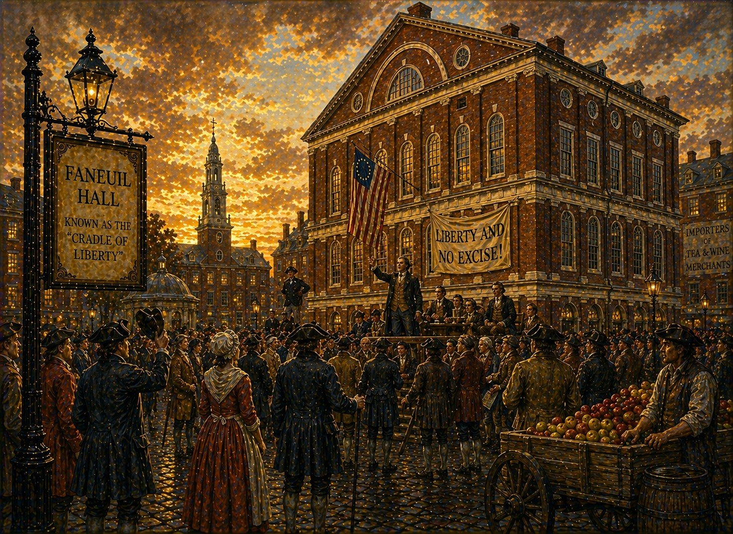 Freedom Trail Boston - Faneuil Hall