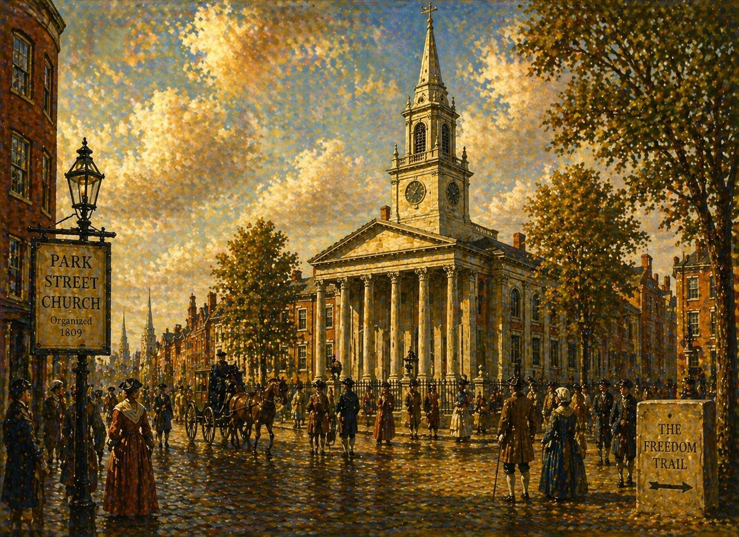 Freedom Trail Boston - Park Street Church