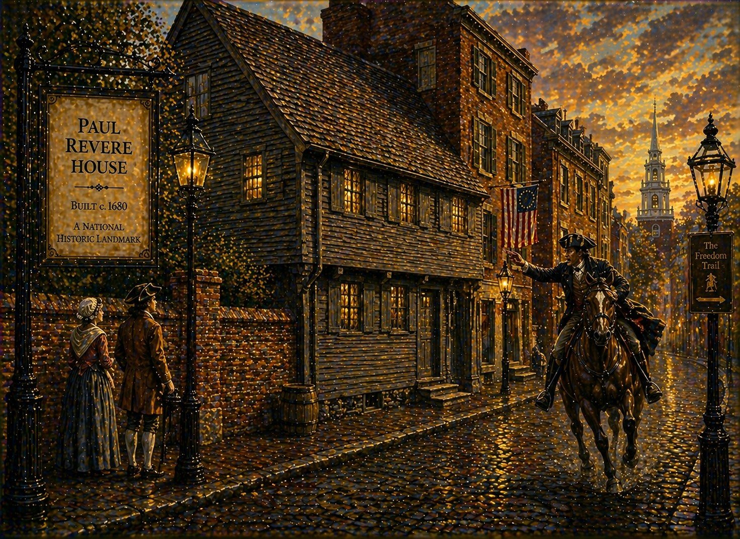 Freedom Trail Boston - Paul Revere House